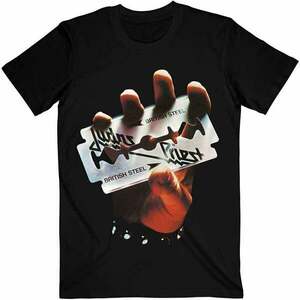 Judas Priest Ing British Steel Unisex Black 2XL kép