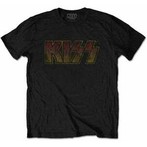 Kiss Ing Vintage Classic Logo Unisex Black 2XL kép