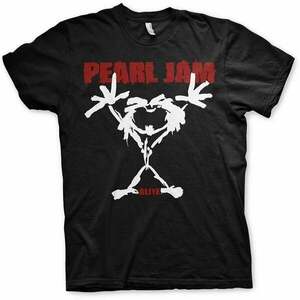 Pearl Jam Ing Stickman Unisex Black L kép