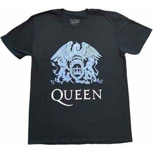 Queen Ing Blue Crest Unisex Black L kép