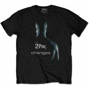 2Pac Ing Changes Unisex Black M kép