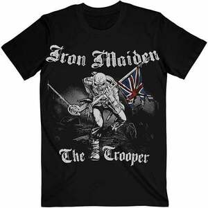 Iron Maiden Ing Sketched Trooper Unisex Black M kép