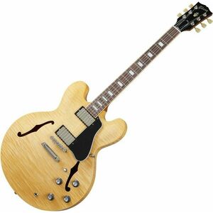 Gibson ES-335 Figured Antique Natural Félakusztikus - jazz-gitár kép