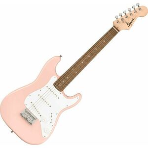 Fender Squier Mini Stratocaster IL Shell Pink Elektromos gitár kép