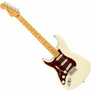 Fender American Professional II Stratocaster MN LH Olympic White Elektromos gitár kép