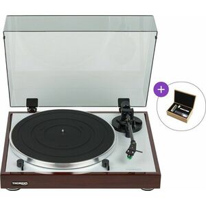 Thorens TD 402 DD Walnut Cleaning SET Walnut Hi-Fi Lemezjátszó kép