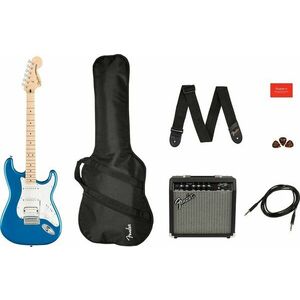 Fender Squier Affinity Series Stratocaster HSS Pack MN Lake Placid Blue Elektromos gitár kép