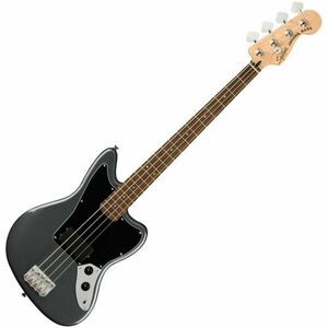 Fender Squier Affinity Series Jaguar Bass Charcoal Frost Metallic Basszusgitár kép