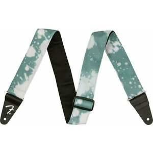 Fender Tie Dye Acid Wash Strap Textil gitár heveder Teal kép