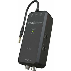 IK Multimedia iRig Stream Solo iOS és Android Audio interfész kép