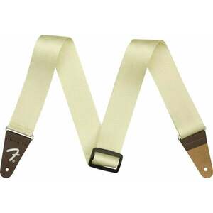 Fender Am Pro Seat Belt Strap 2'' Textil gitár heveder Olympic White kép