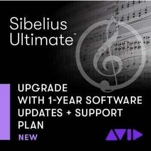 AVID Sibelius Ultimate Perpetual License Updates + Support Plan Upgrade (Digitális termék) kép