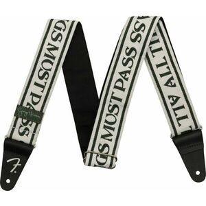 Fender George Harrison All Things Must Pass Logo Strap Textil gitár heveder White kép