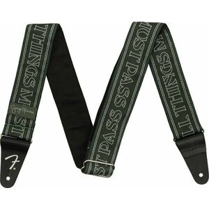 Fender George Harrison All Things Must Pass Logo Strap Textil gitár heveder Green kép