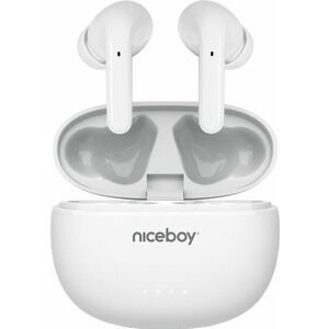 Niceboy HIVE Pins 3 ANC White In-ear vezeték nélküli fejhallgató kép