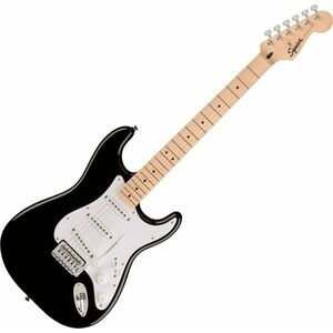 Fender Squier Sonic Stratocaster MN Black Elektromos gitár kép