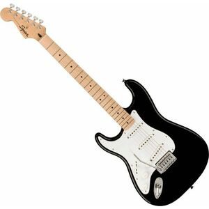 Fender Squier Sonic Stratocaster LH MN Black Elektromos gitár kép