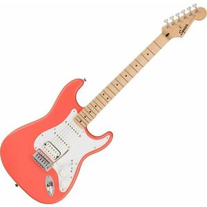 Fender Squier Sonic Stratocaster HSS MN Tahitian Coral Elektromos gitár kép