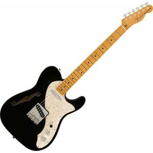 Fender Vintera II 60s Telecaster Thinline MN Black Elektromos gitár kép