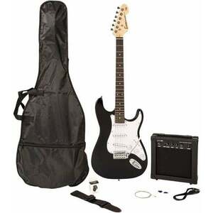 Encore E60 Blaster Pack Gloss Black Elektromos gitár kép