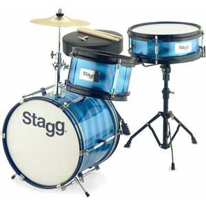 Stagg TIM JR 3/12B BL Blue Gyermek dob kép