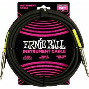 Ernie Ball PVC Straight Straight Inst Cable 4, 6 m Egyenes - Egyenes Hangszórókábel kép