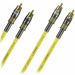 Sommer Cable HC Epilogue, Yellow, 2, 00m, Pair 2 m Sárga Hi-Fi Audio kábel kép