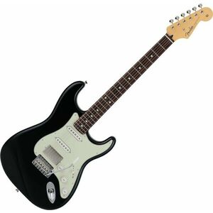 Fender MIJ Hybrid II Stratocaster HSS RW Black Elektromos gitár kép