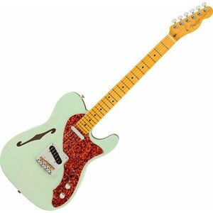 Fender FSR American Professional II Telecaster Thinline MN Transparent Surf Green Elektromos gitár kép