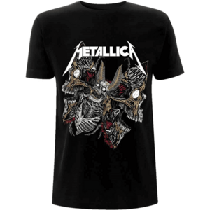 Metallica Ing Skull Moth Unisex Black 2XL kép