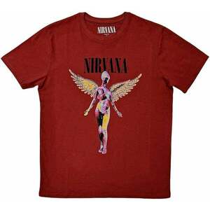 Nirvana Ing In Utero Unisex Red L kép