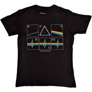 Pink Floyd Ing Prism Heart Beat Unisex Black L kép