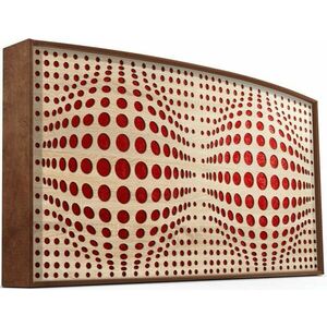 Mega Acoustic AcouStand AcouSphere Sonoma Oak/Alder/Red Fa akusztikai panel kép