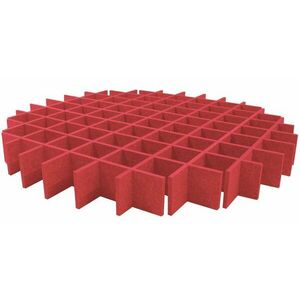 Mega Acoustic AcouCloud PET 9 cm Dark Red Akusztikai panel kép