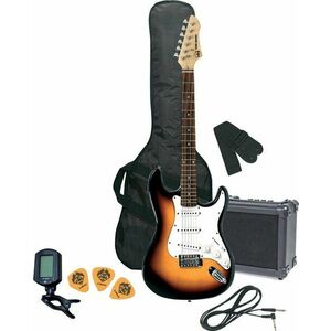 GEWA E-Guitar RC-100 Set 3-Tone Sunburst Elektromos gitár kép