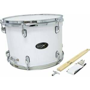 Basix Marching Tenor Drum Menetelő dob 14" White kép