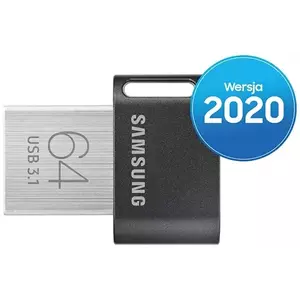 Pendrive Samsung 64GB MUF-64AB/APC FIT Plus USB 3.1 gray (MUF-64AB/APC) kép