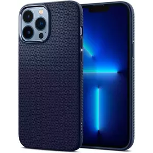 Tok Spigen Liquid Air, navy blue - iPhone 13 Pro (ACS03259) kép