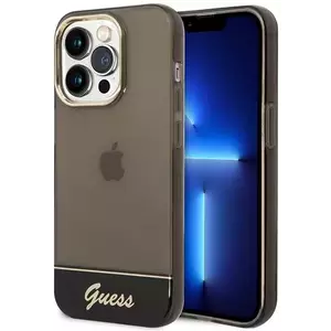 Tok Guess GUHCP14LHGCOK iPhone 14 Pro 6, 1" black hardcase Translucent (GUHCP14LHGCOK) kép