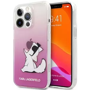 Tok Karl Lagerfeld KLHCP14LCFNRCPI iPhone 14 Pro 6, 1" hardcase pink Choupette Fun (KLHCP14LCFNRCPI) kép