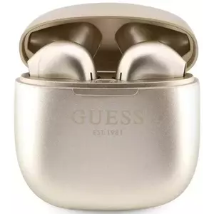 Fejhallgató Guess GUTWST26PSD TWS Bluetooth Earphones + Docking Station gold Classic EST Logo (GUTWST26PSD) kép