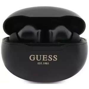 Fejhallgató Guess GUTWST50EK TWS Bluetooth Earphones + Docking Station Black Classic EST (GUTWST50EK) kép