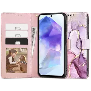 Tok TECH-PROTECT WALLET GALAXY A55 5G MARBLE (5906203692194) kép