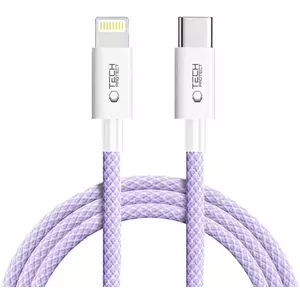 Kábel TECH-PROTECT ULTRABOOST LITE LIGHTNING CABLE PD27W/3A 200CM MAUVE (5906302380961) kép