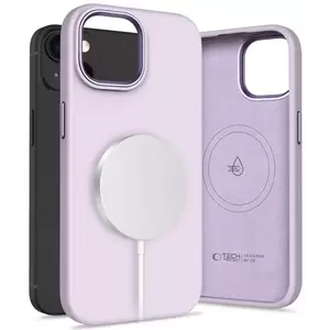 Tok TECH-PROTECT SILICONE PURE MAGSAFE IPHONE 15 MAUVE (5906302321889) kép