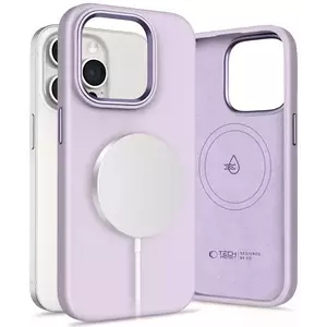 Tok TECH-PROTECT SILICONE PURE MAGSAFE IPHONE 15 PRO MAUVE (5906302321896) kép