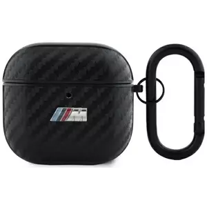 Tok BMW BMA4CMPUCA AirPods 4 cover black PU Carbon M Collection (BMA4CMPUCA) kép