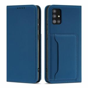 MG Magnet Card bőr könyvtok Xiaomi Redmi Note 11 Pro 4G/5G, kék kép