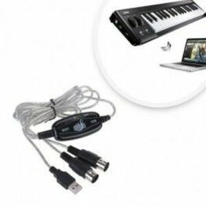 USB MIDI kábel USB MIDI adapter kép