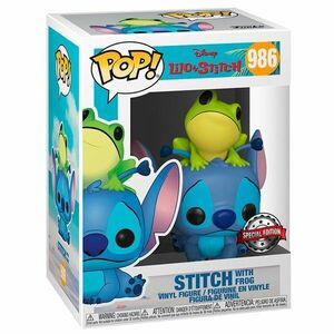 POP! Disney: Stitch with Frog (Lilo & Stitch) Special Edition kép